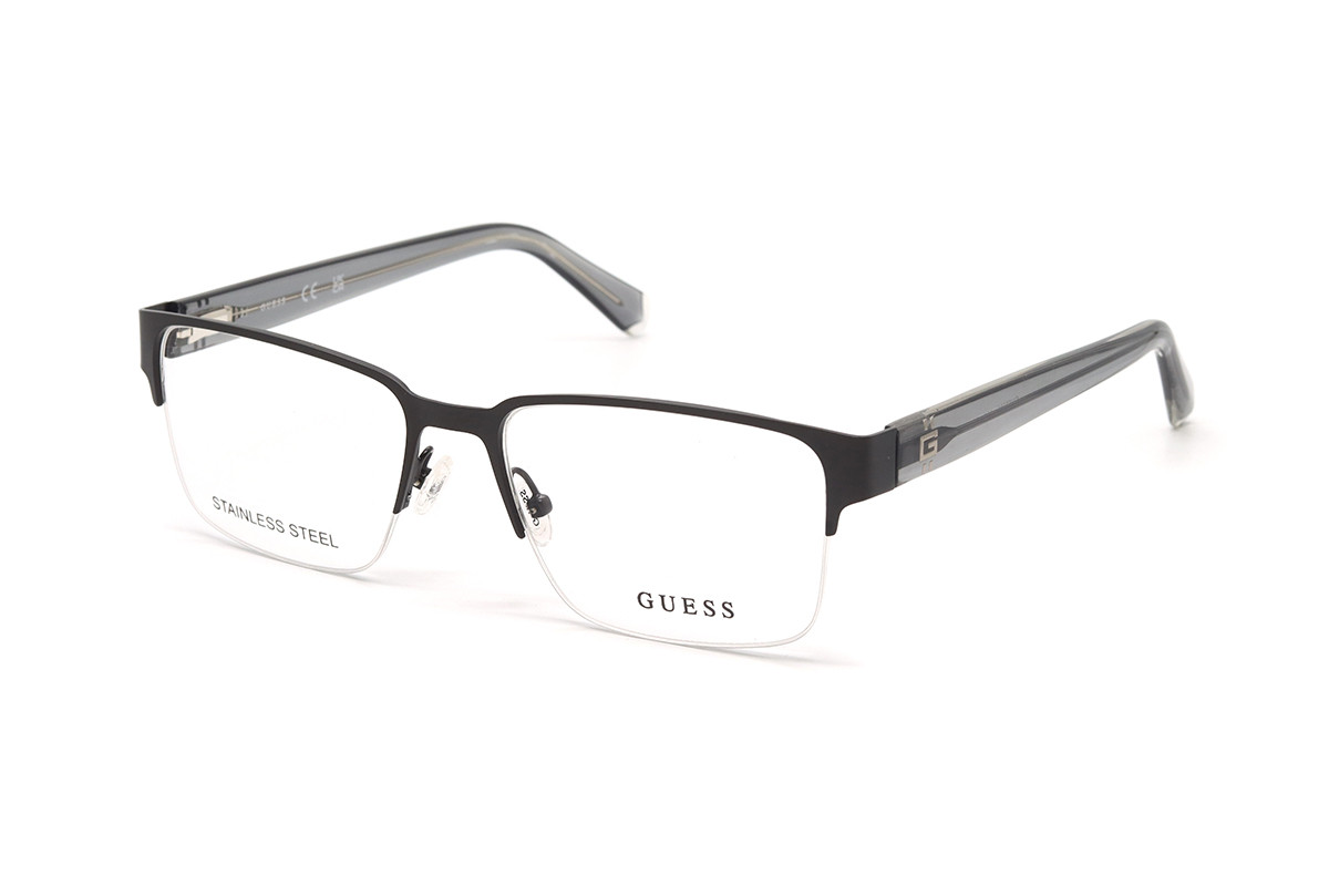 Оправи GUESS GU50095 002 55 Фото №1 - linza.ua