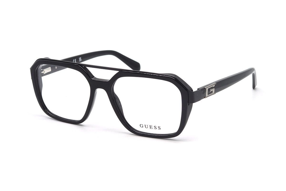 Оправи GUESS GU50138 001 55 Фото №1 - linza.ua