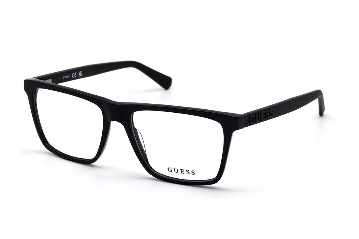Оправи GUESS GU50186 001 55 Фото №1 - linza.ua