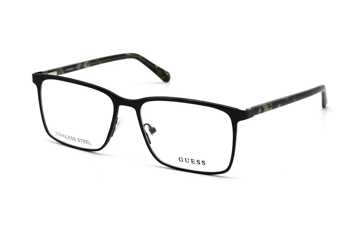 Оправы GUESS GU50193 002 58 Фото №1 - linza.ua