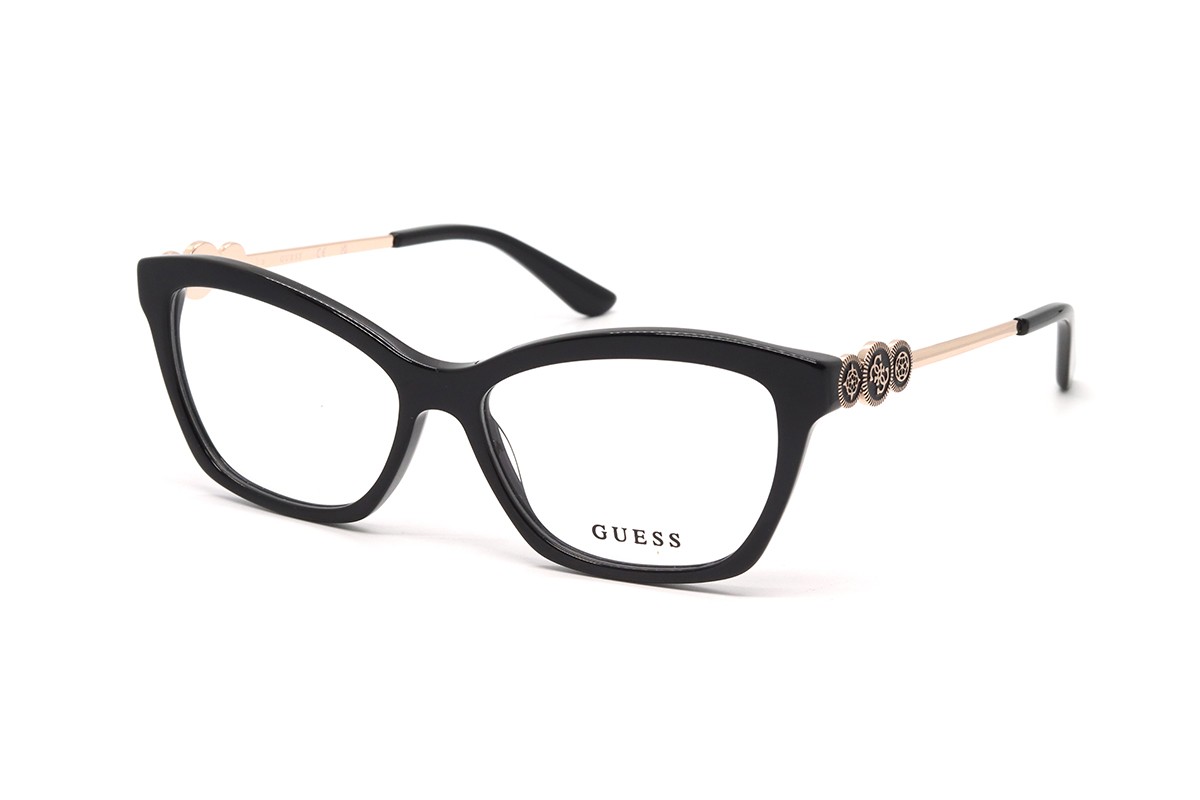 Оправы GUESS GU50231 001 55 Фото №1 - linza.ua