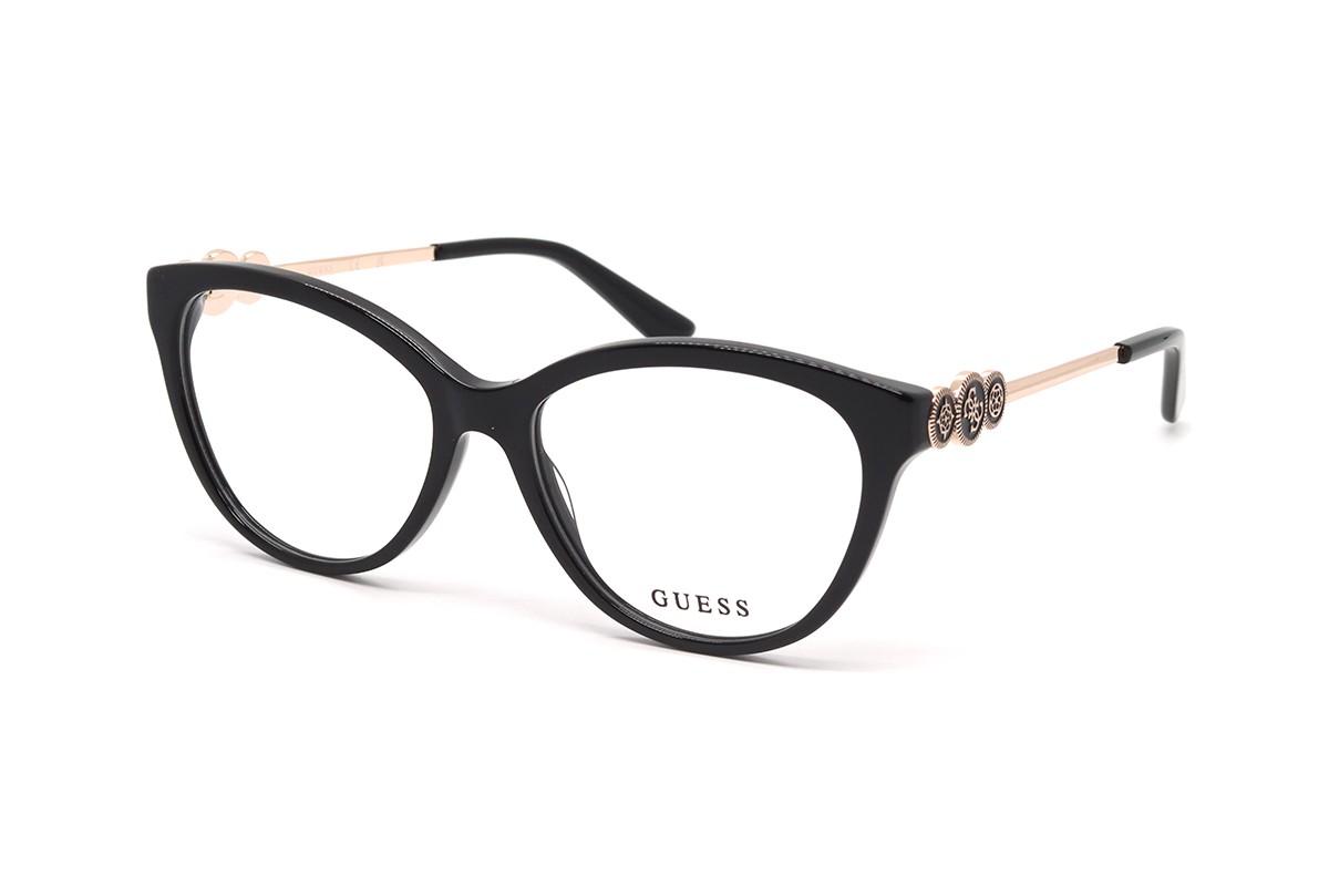 Оправы GUESS GU50230 001 55 Фото №1 - linza.ua