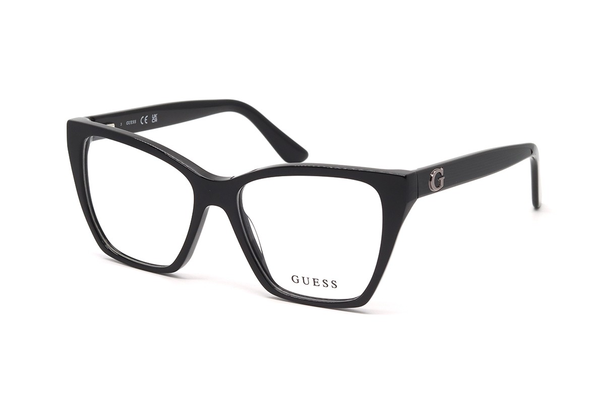 Оправы GUESS GU50235 001 52 Фото №1 - linza.ua