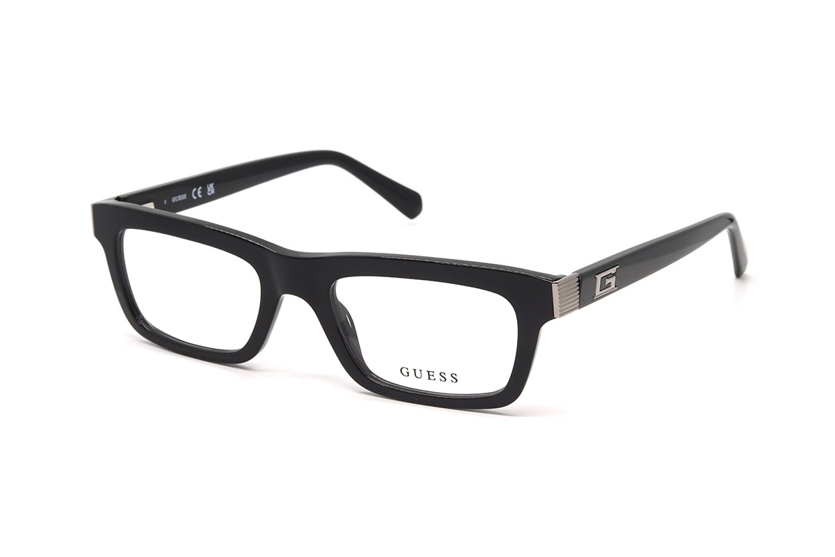 Оправы GUESS GU50242 001 53 Фото №1 - linza.ua