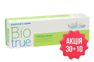 Контактні лінзи Biotrue ONEday - linza.ua