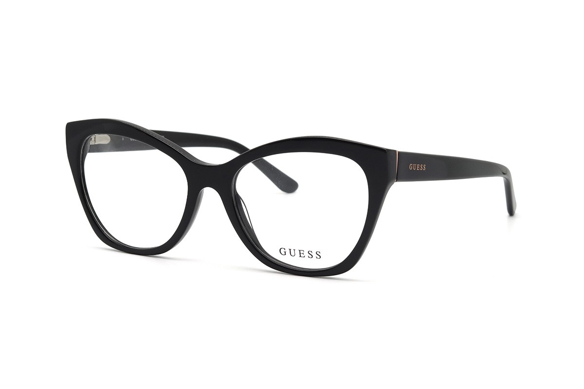 Оправы GUESS GU50177 001 56 Фото №1 - linza.ua