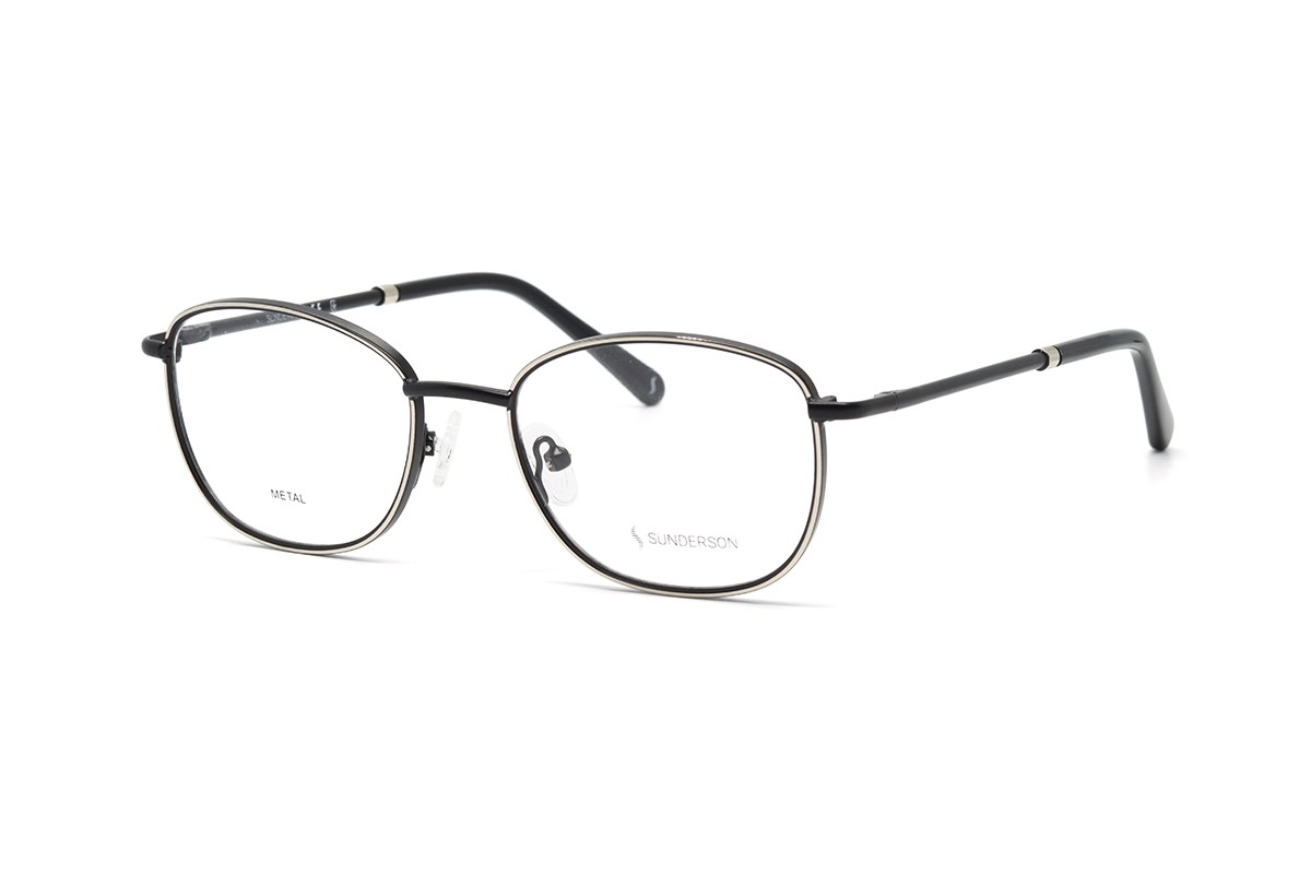 Оправы SUNDERSON SDO 4154 IN BKSIL Фото №1 - linza.ua