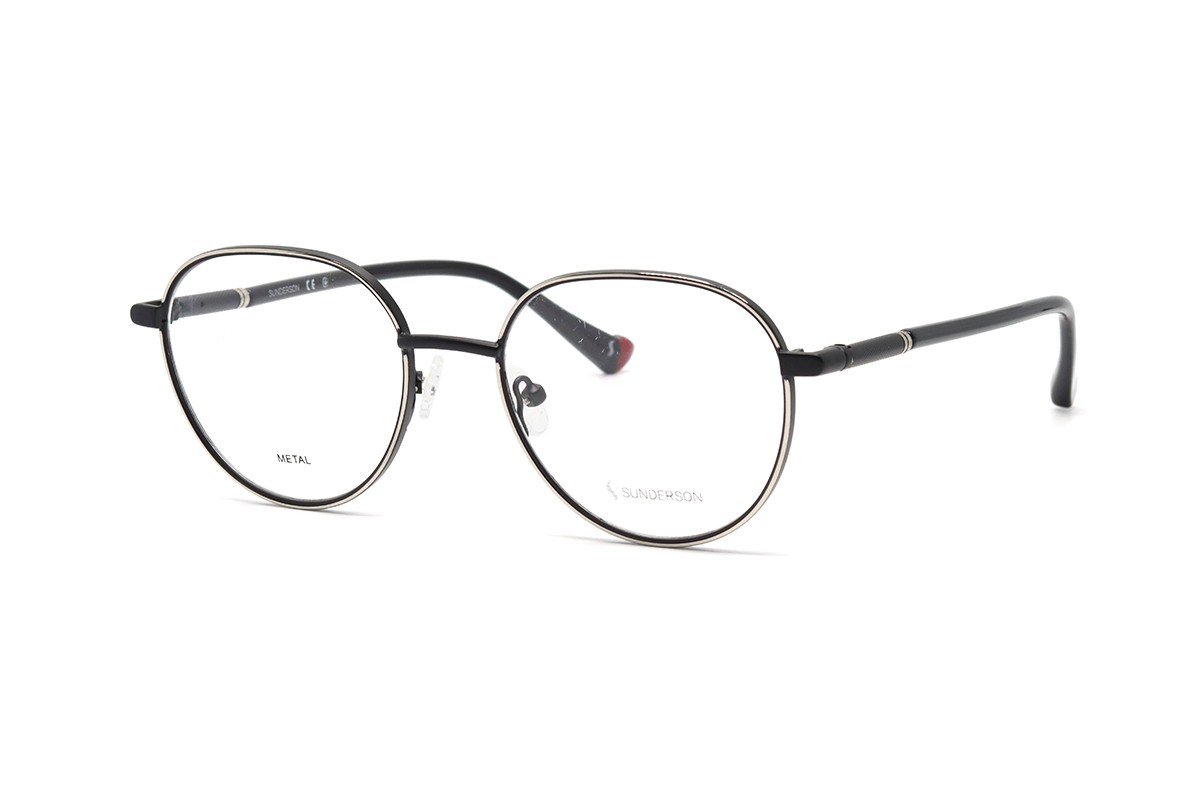 Оправы SUNDERSON SDO 4153 IN BKSIL Фото №1 - linza.ua