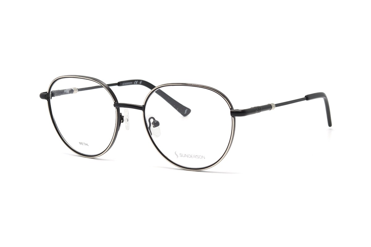Оправы SUNDERSON SDO 4155 IN BKSIL Фото №1 - linza.ua