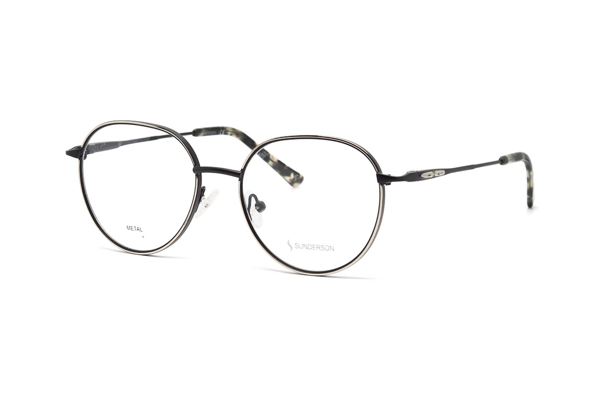 Оправы SUNDERSON SDO 4158 IN BKSIL Фото №1 - linza.ua