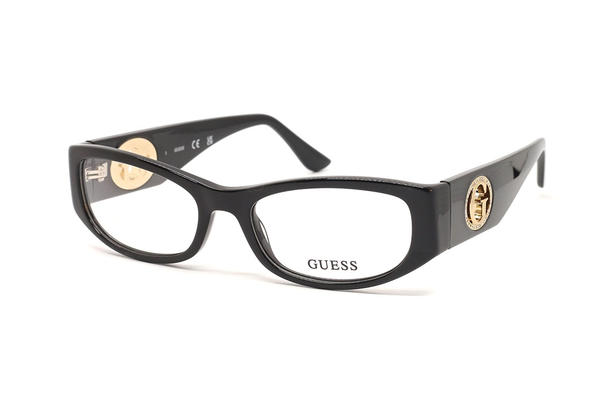 Оправы GUESS GU50352 001 53 Фото №1 - linza.ua