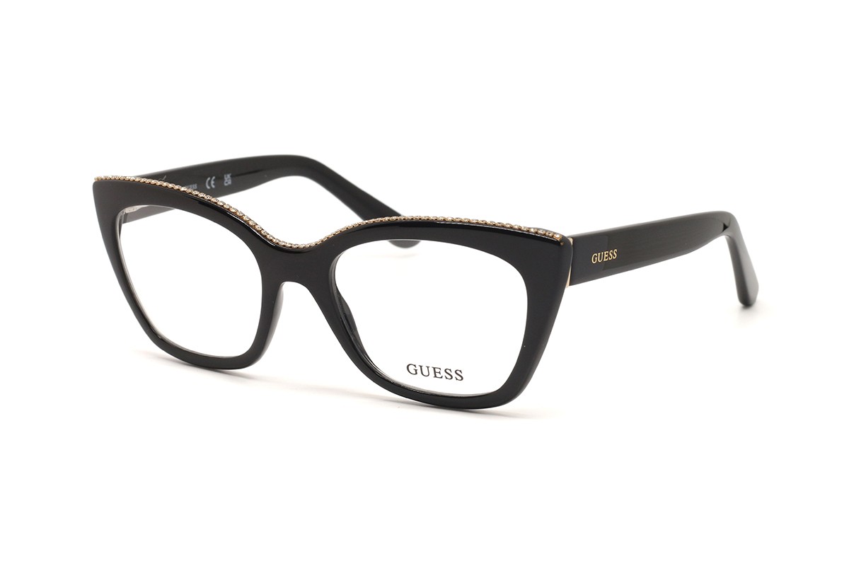 Оправы GUESS GU50361 001 52 Фото №1 - linza.ua