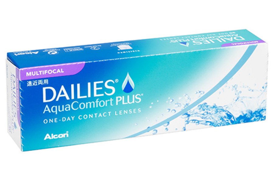 Мягкие контактные линзы Контактные линзы Dailies Aqua Multifocal Фото №1 - linza.ua