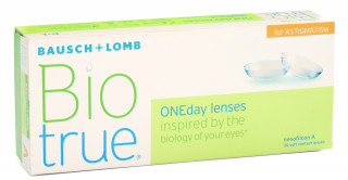 Контактные линзы Biotrue ONEday for Astigmatism - linza.ua