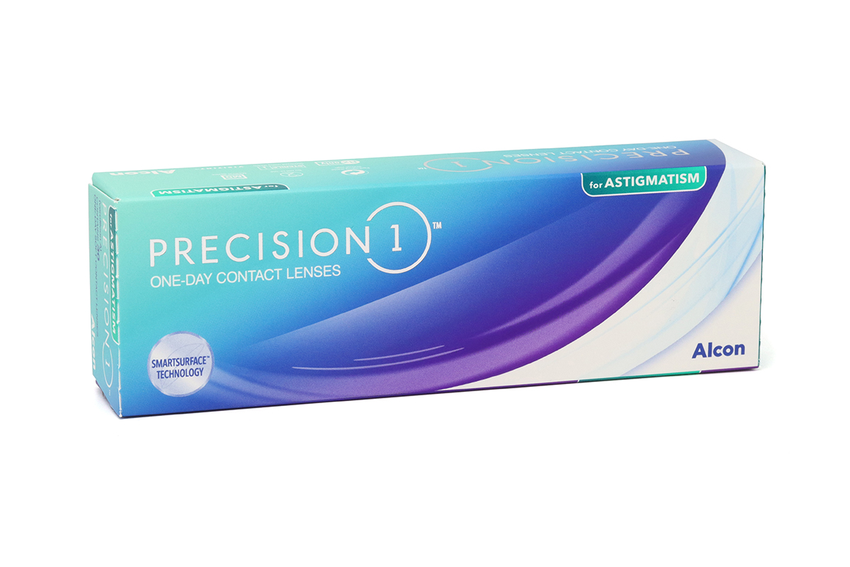 Мягкие контактные линзы Контактные линзы Precision 1 for Astigmatism Фото №1 - linza.ua