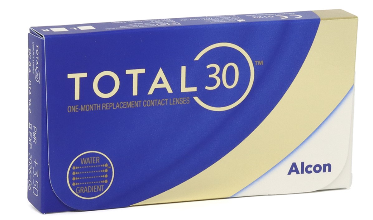 Мягкие контактные линзы Контактные линзы Alcon Total 30 Фото №1 - linza.ua